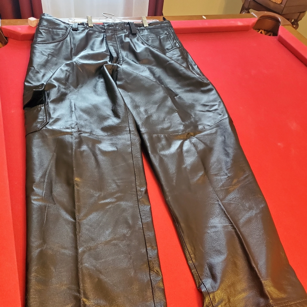 Leather pants